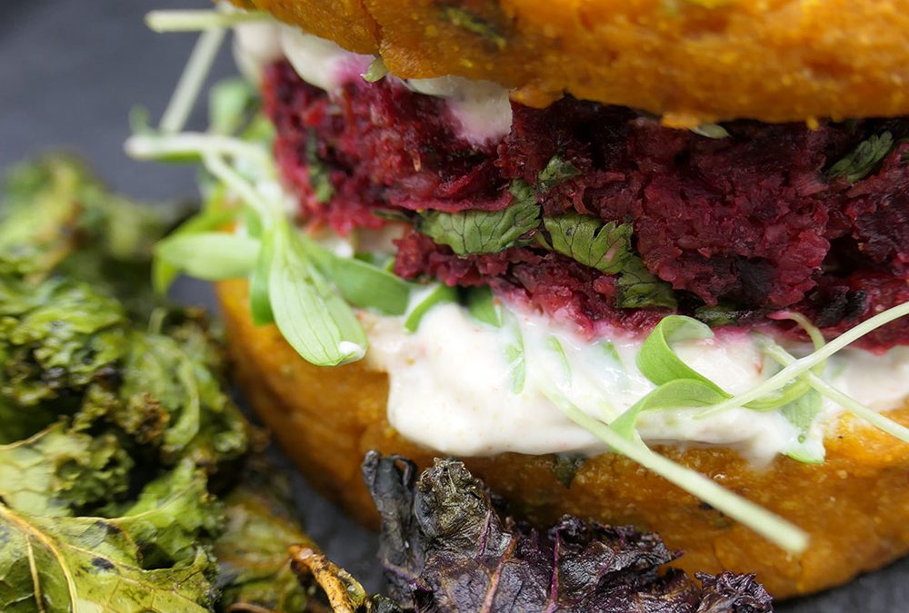 Burger de betteraves